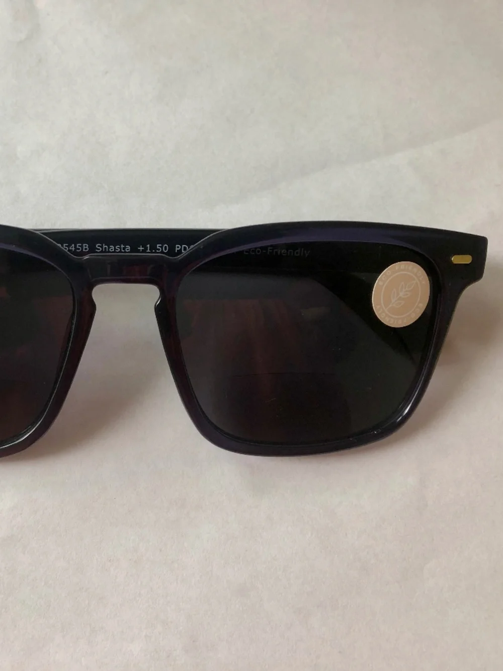New‎ Black Shasta Peepers Sun Bifocal Readers +1.50